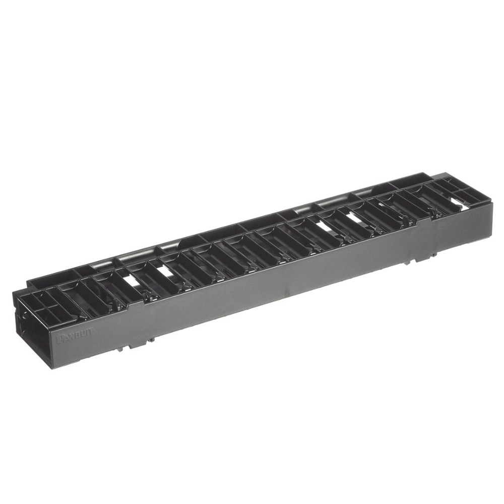 Organizador de Cables Horizontal NetManager, Sencillo (Solo Frontal), Para Rack de 19in, 1UR - Imagen 3