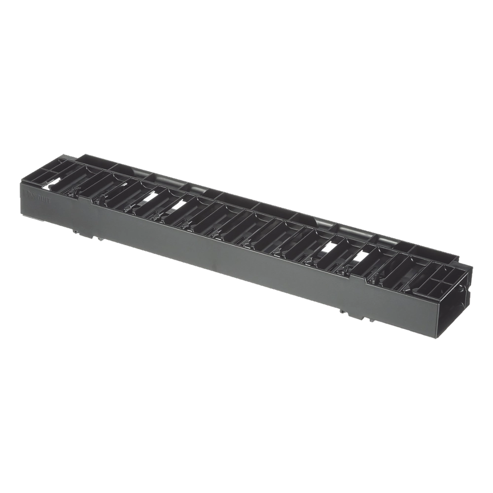 Organizador de Cables Horizontal NetManager, Sencillo (Solo Frontal), Para Rack de 19in, 1UR