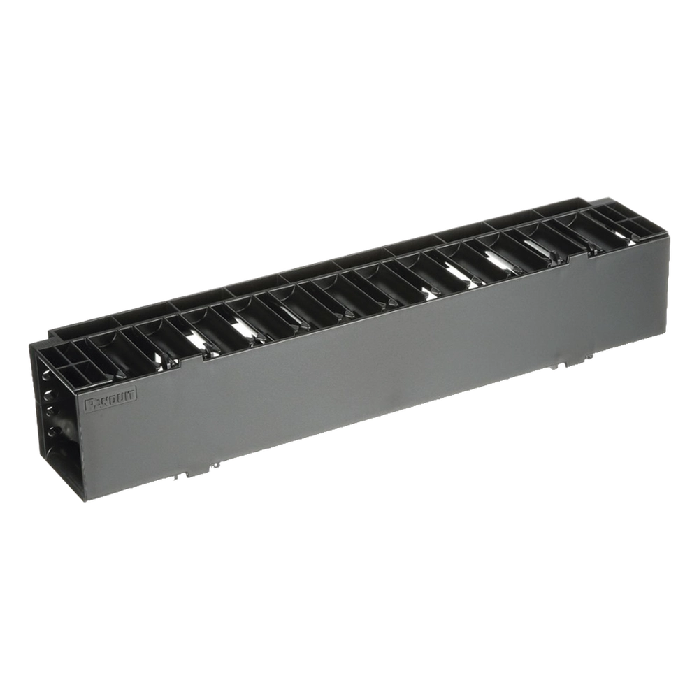 Organizador de Cables Horizontal NetManager, Sencillo (Solo Frontal), Para Rack de 19in, 2UR - Imagen 2