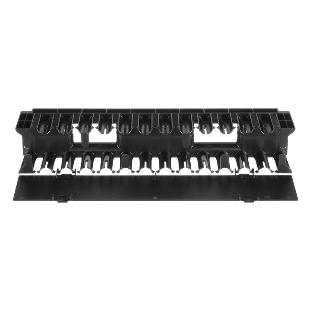 Organizador de Cables Horizontal NetManager, Sencillo (Solo Frontal), Para Rack de 19in, 2UR - Imagen 3