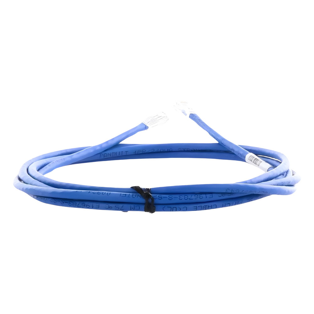 Cable de Parcheo UTP Categoría 5e, con Plug Modular en Cada Extremo - 2 Metros (6.56 Pies) - Azul - Imagen 3