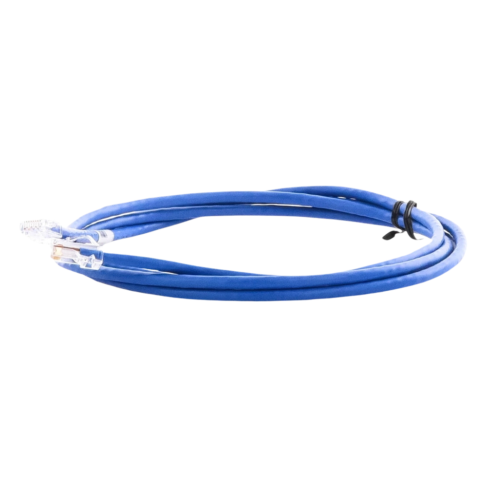 Cable de Parcheo UTP Categoría 5e, con Plug Modular en Cada Extremo - 2 Metros (6.56 Pies) - Azul - Imagen 4