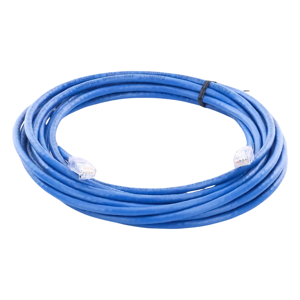 Cable de Parcheo UTP Categoría 6, con Plug Modular en Cada Extremo - 6 Metros (19.69 Pies) - Azul - Imagen 4