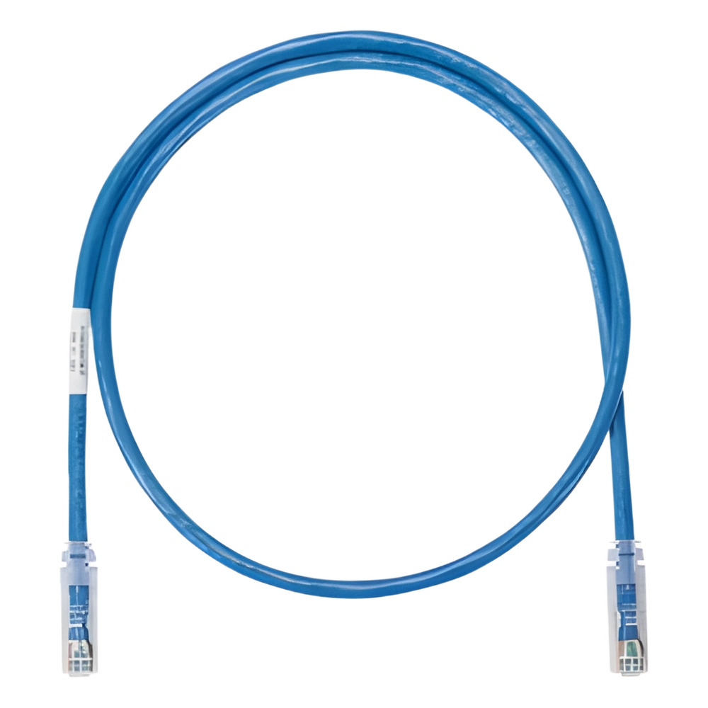 Cable de Parcheo UTP Categoría 6, con Plug Modular en Cada Extremo - 6 Metros (19.69 Pies) - Azul