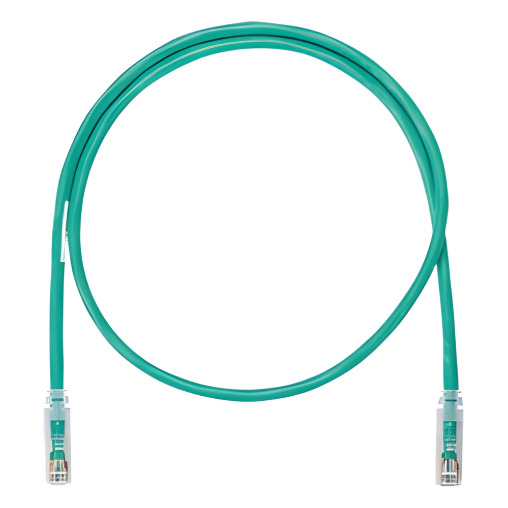Cable de Parcheo UTP Categoría 6, con Plug Modular en Cada Extremo - 6 Metros (19.69 Pies) - Verde
