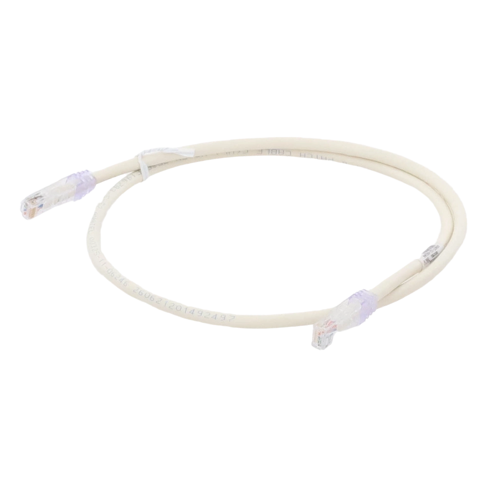 Cable de Parcheo UTP Categoría 6, con Plug Modular en Cada Extremo - 1 Metro (3.28 Pies) - Blanco Mate - Imagen 3