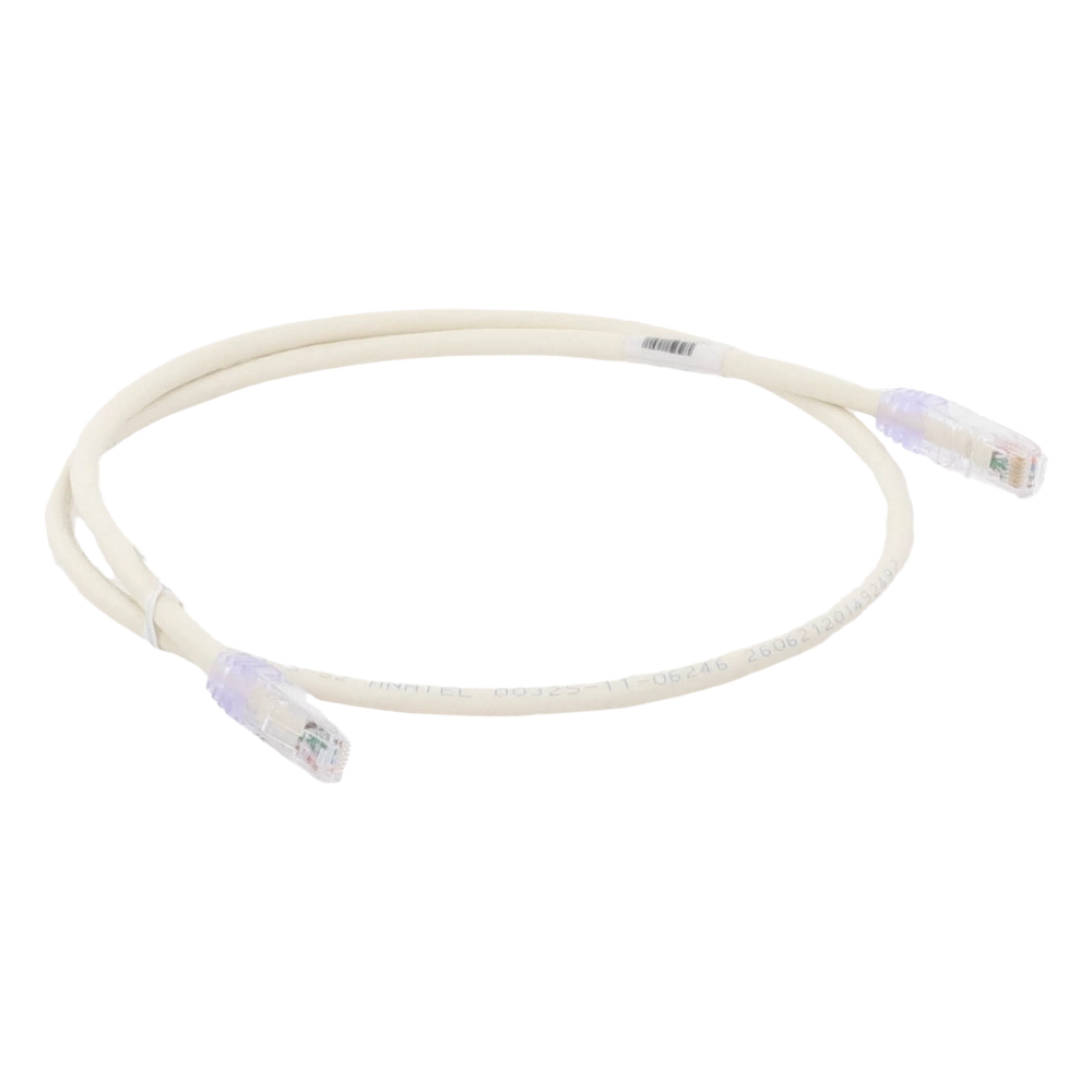 Cable de Parcheo UTP Categoría 6, con Plug Modular en Cada Extremo - 1 Metro (3.28 Pies) - Blanco Mate - Imagen 5