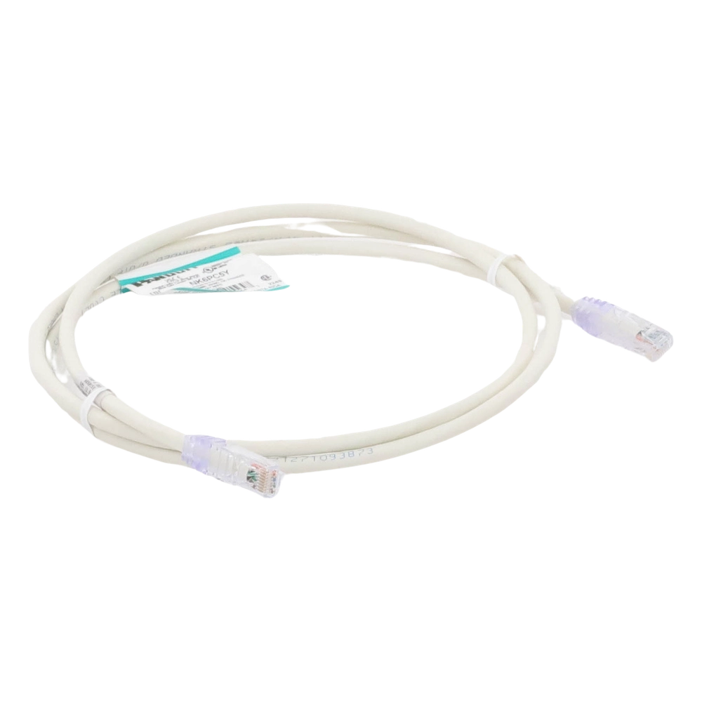 Cable de Parcheo UTP Categoría 6, con Plug Modular en Cada Extremo - 1.5 Metros (4.92 Pies) - Blanco Mate - Imagen 3