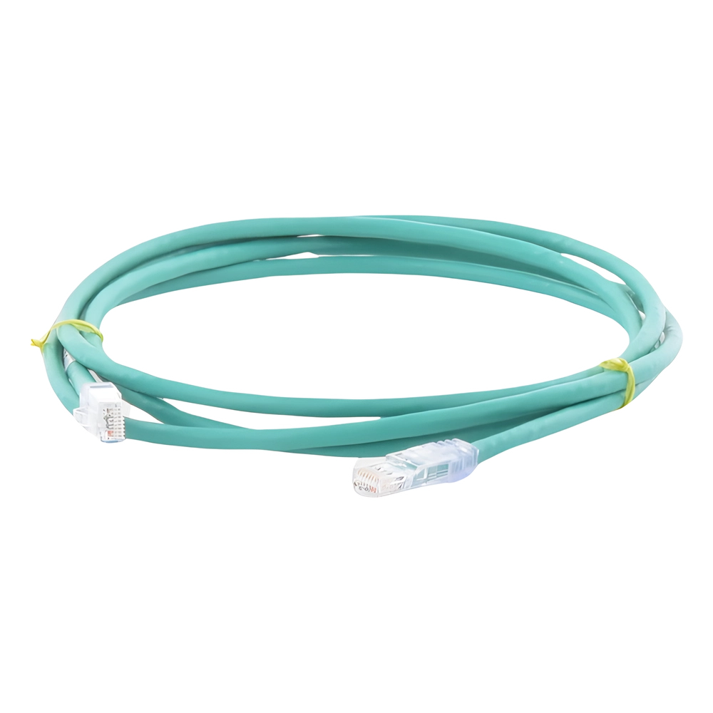Cable de Parcheo UTP Categoría 6, con Plug Modular en Cada Extremo - 2 Metros (6.56 Pies) - Verde - Imagen 2