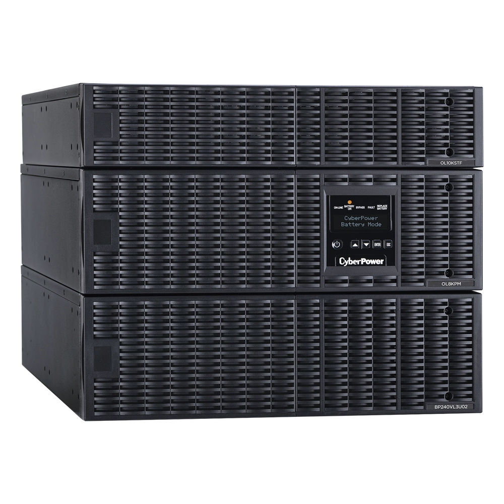UPS de 8000 VA/8000 W, Online Doble Conversión, 200 - 240 Vac de Entrada, 120 - 240 Vac de Salida, Entrada Hardwired, Onda Senoidal Pura, Torre o Rack de 8 UR, Con 6 Tomas NEMA 5-20R, 3 NEMA L6-30R y Terminal Hardwired - Imagen 3