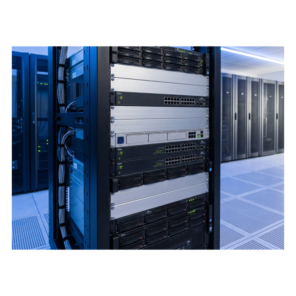 Tapa Ciega Para Rack Estándar de 19in, Plano, de Acero, 2 UR, Color Gris - Imagen 2