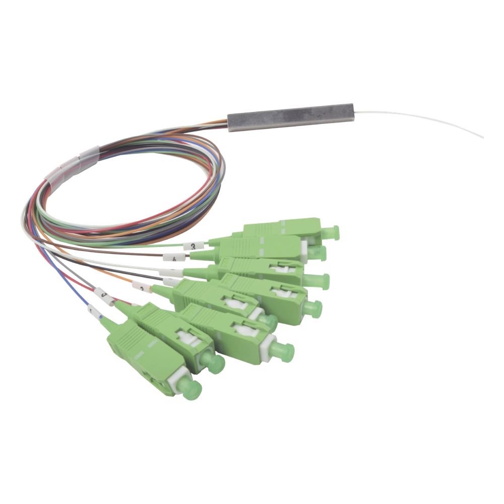 Splitter (Divisor Óptico) Tipo PLC, de 1x8, Conectores SC/APC de Salida - Imagen 3