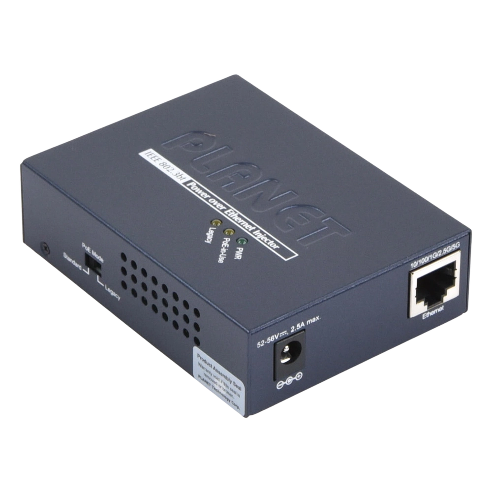 Inyector PoE 802.3af/at/bt , Hasta 95 Watts, Puerto Gigabit con Fuente Externa - Imagen 3