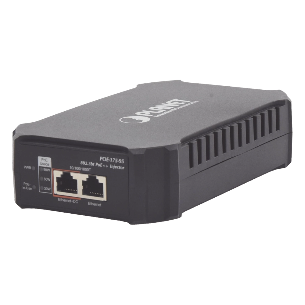 Inyector PoE 802.3bt 95 Watts Gigabit c/Fuente Interna - Imagen 2
