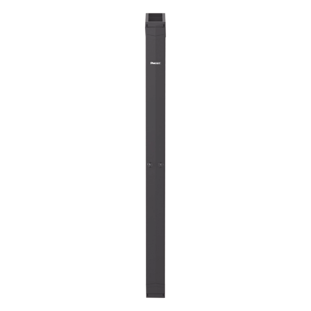 Organizador Vertical PatchRunner™, Doble (Frontal y Posterior), Para Rack Abierto de 45 Unidades, 6in de Ancho, Color Negro - Imagen 2