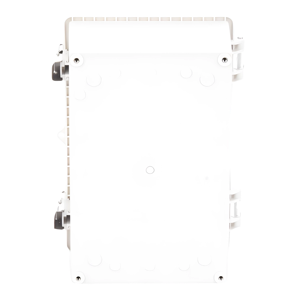 Gabinete Plástico ABS, Puerta Transparente, Uso en Intemperie IP66 (190 x 290 x 140 mm) cierre por Broche Inoxidable y Permite Cerrado con Candado y Llave (Perno 5mm) No Incluido - Imagen 4