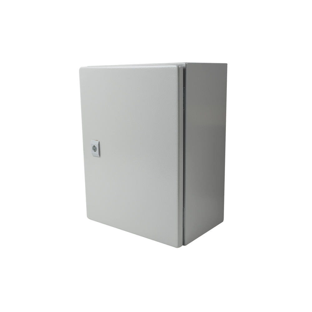 Gabinete de Acero IP66 Uso en Intemperie (300 x 400 x 200 mm) con Placa Trasera Interior de Metal y Compuerta Inferior Atornillable (Incluye Chapa y Llave T). - Imagen 2