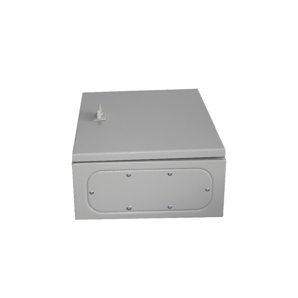 Gabinete de Acero IP66 Uso en Intemperie (300 x 400 x 200 mm) con Placa Trasera Interior de Metal y Compuerta Inferior Atornillable (Incluye Chapa y Llave T). - Imagen 3