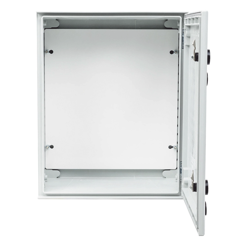 Gabinete de Poliéster IP65 Uso en Intemperie (400 x 500 x 200 mm) con Placa Trasera Interior de Plástico (Incluye Chapa y Llave). - Imagen 4
