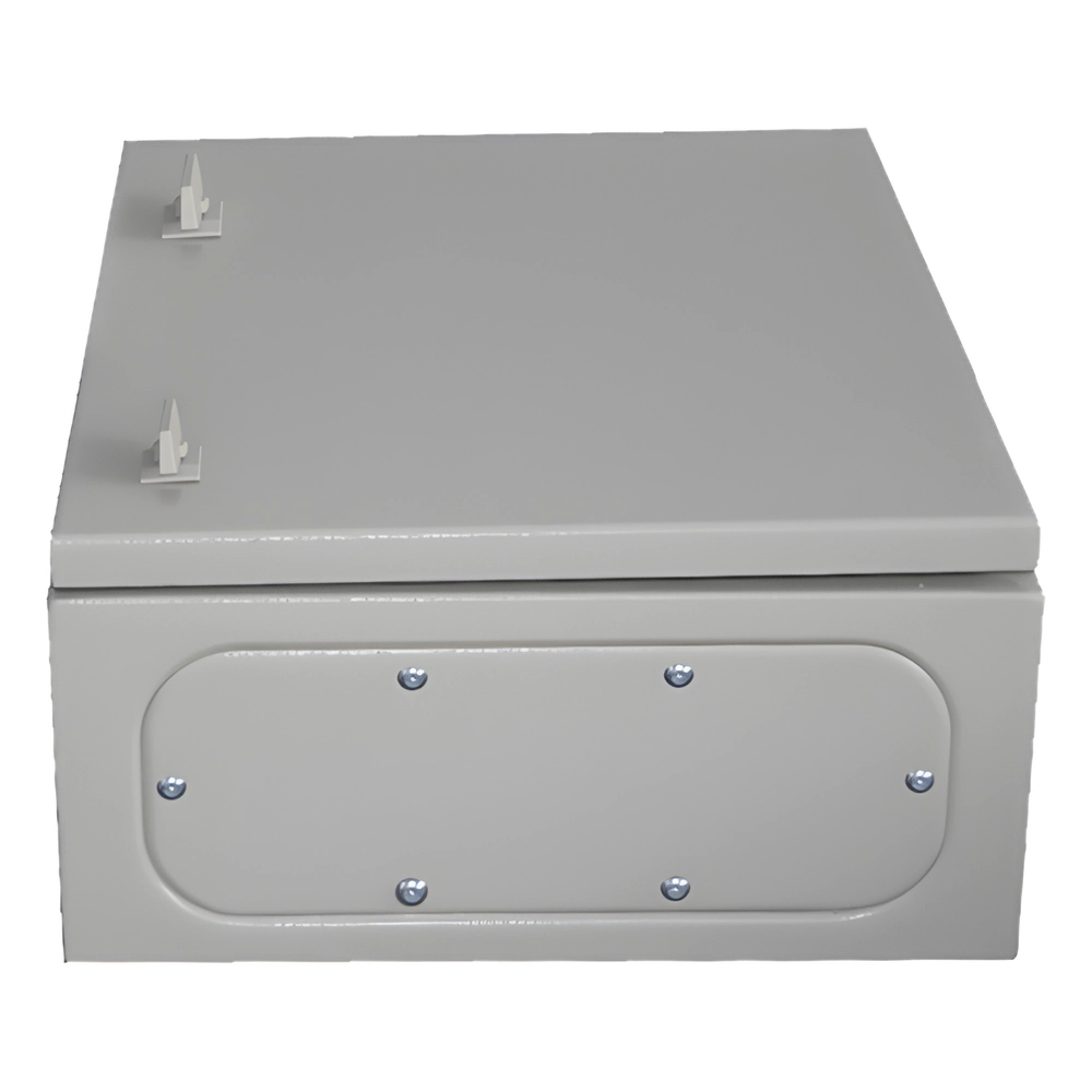 Gabinete de Acero IP66 Uso en Intemperie (500 x 700 x 250 mm) con Placa Trasera Interior Metálica y Compuerta Inferior Atornillable (Incluye Chapa y Llave T). - Imagen 2