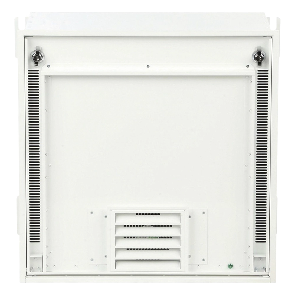 Gabinete PanZone Premium, de Montaje en Techo, Con 2 UR Para Equipo Activo y 6 UR Para Paneles de Parcheo, Fabricado en Acero, Color Blanco - Imagen 2