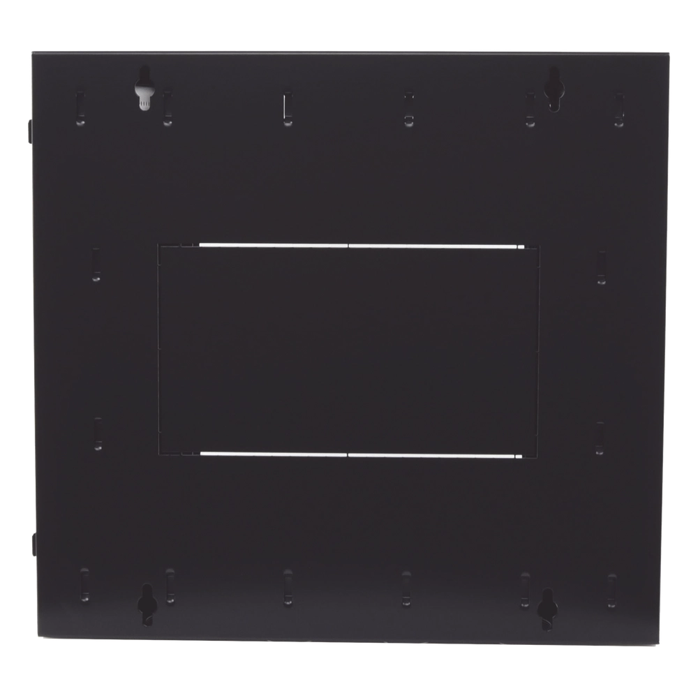 Gabinete PanZone de Montaje en Pared, de 19in, Puerta con Ventana de Seguridad, 12 UR, 762mm de Profundidad, Color Negro - Imagen 5