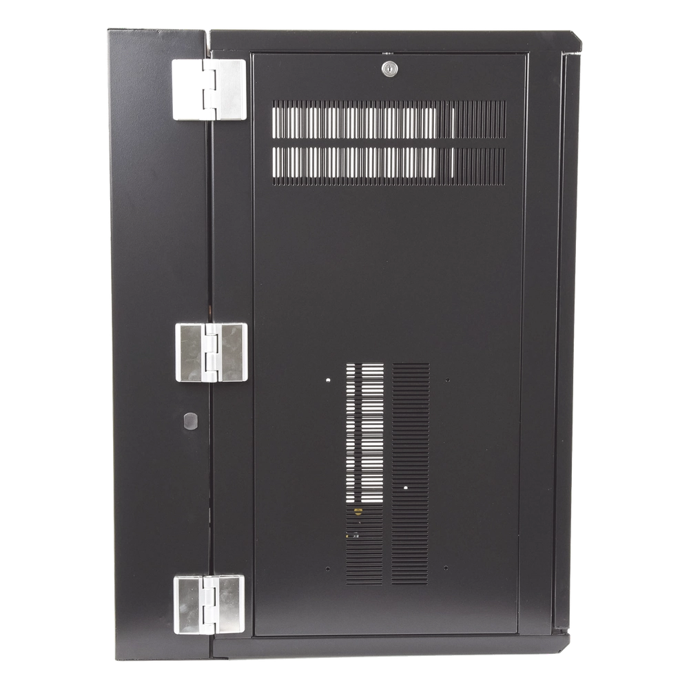 Gabinete PanZone de Montaje en Pared, de 19in, Puerta Ventilada, 18 UR, 635mm de Profundidad, Color Negro - Imagen 2