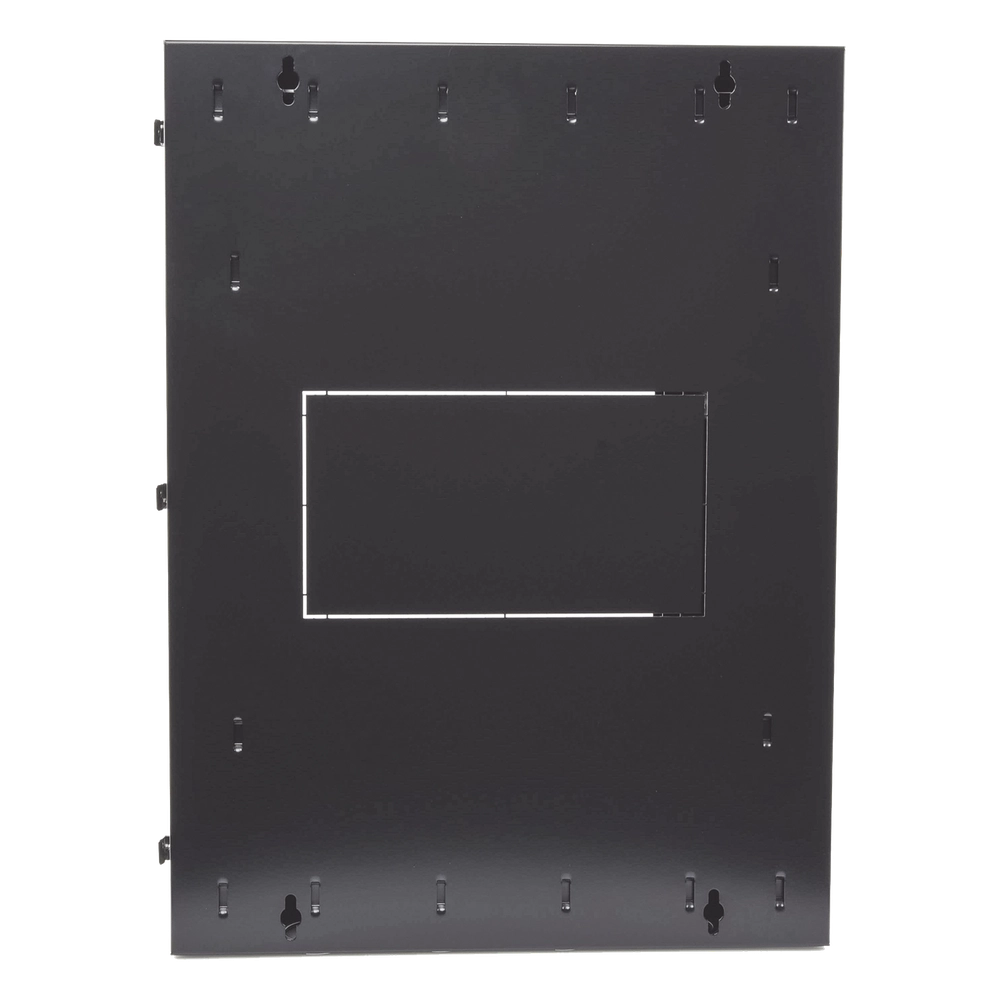 Gabinete PanZone de Montaje en Pared, de 19in, Puerta con Ventana de Seguridad, 18 UR, 635mm de Profundidad, Color Negro - Imagen 4