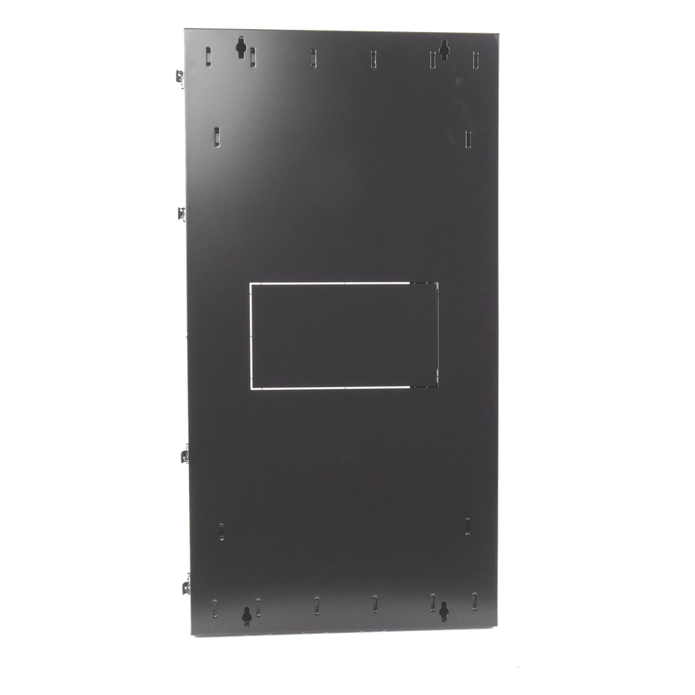 Gabinete PanZone de Montaje en Pared, de 19in, Puerta con Ventana de Seguridad, 26 UR, 635mm de Profundidad, Color Negro - Imagen 3
