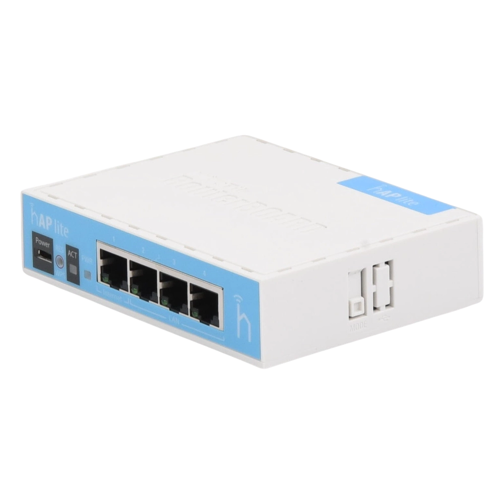 (hAP Lite) 4 Puertos Fast Ethernet y Wi-Fi 2.4 GHz 802.11 b/g/n - Imagen 2