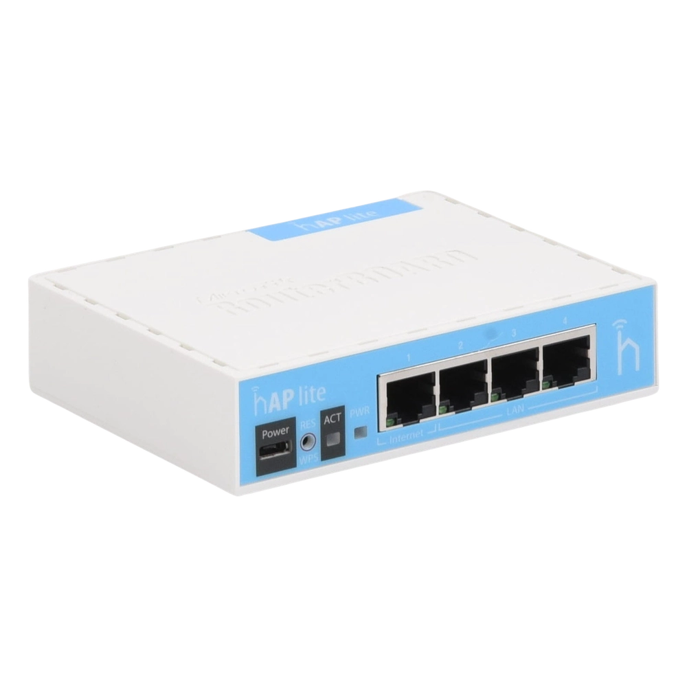 (hAP Lite) 4 Puertos Fast Ethernet y Wi-Fi 2.4 GHz 802.11 b/g/n - Imagen 3