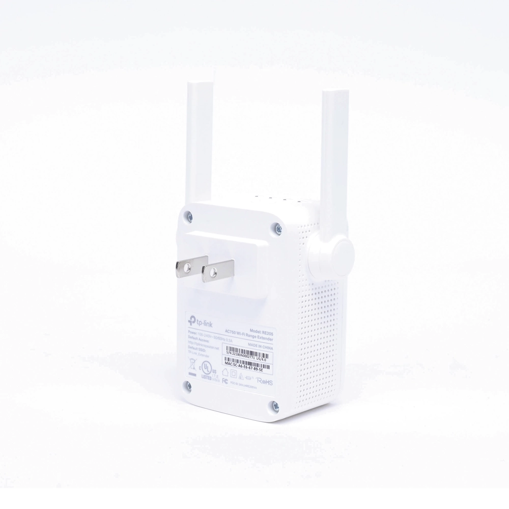 Repetidor / Extensor de Cobertura WiFi AC, 750 Mbps, doble banda 2.4 GHz y 5 GHz, con 1 puerto 10/100 Mbps con 2 antenas externas - Imagen 3
