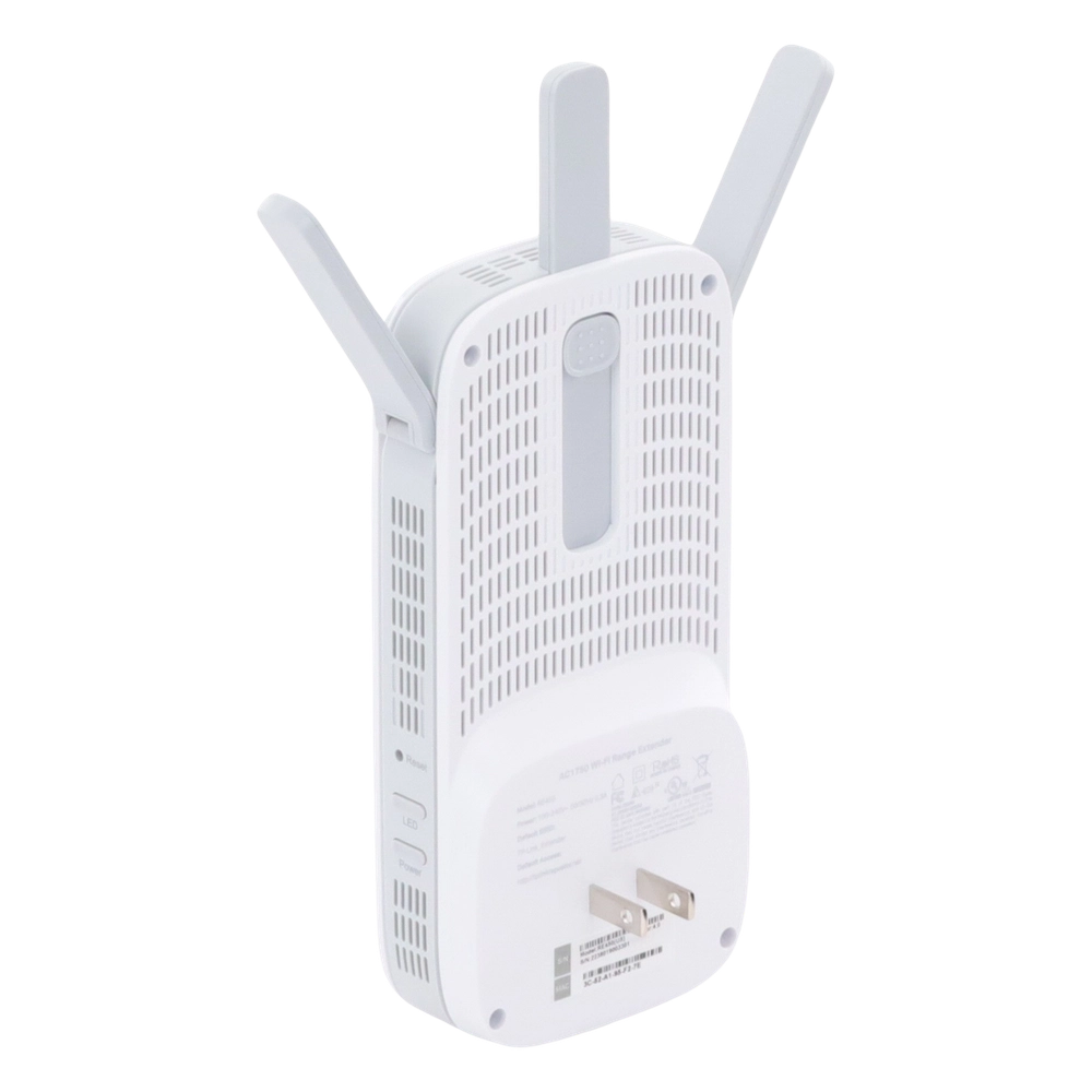 Repetidor / Extensor de Cobertura WiFi AC, 1750 Mbps, doble banda 2.4 GHz y 5 GHz, con 1 puerto 10/100/1000 Mbps, 3 antenas externas - Imagen 3