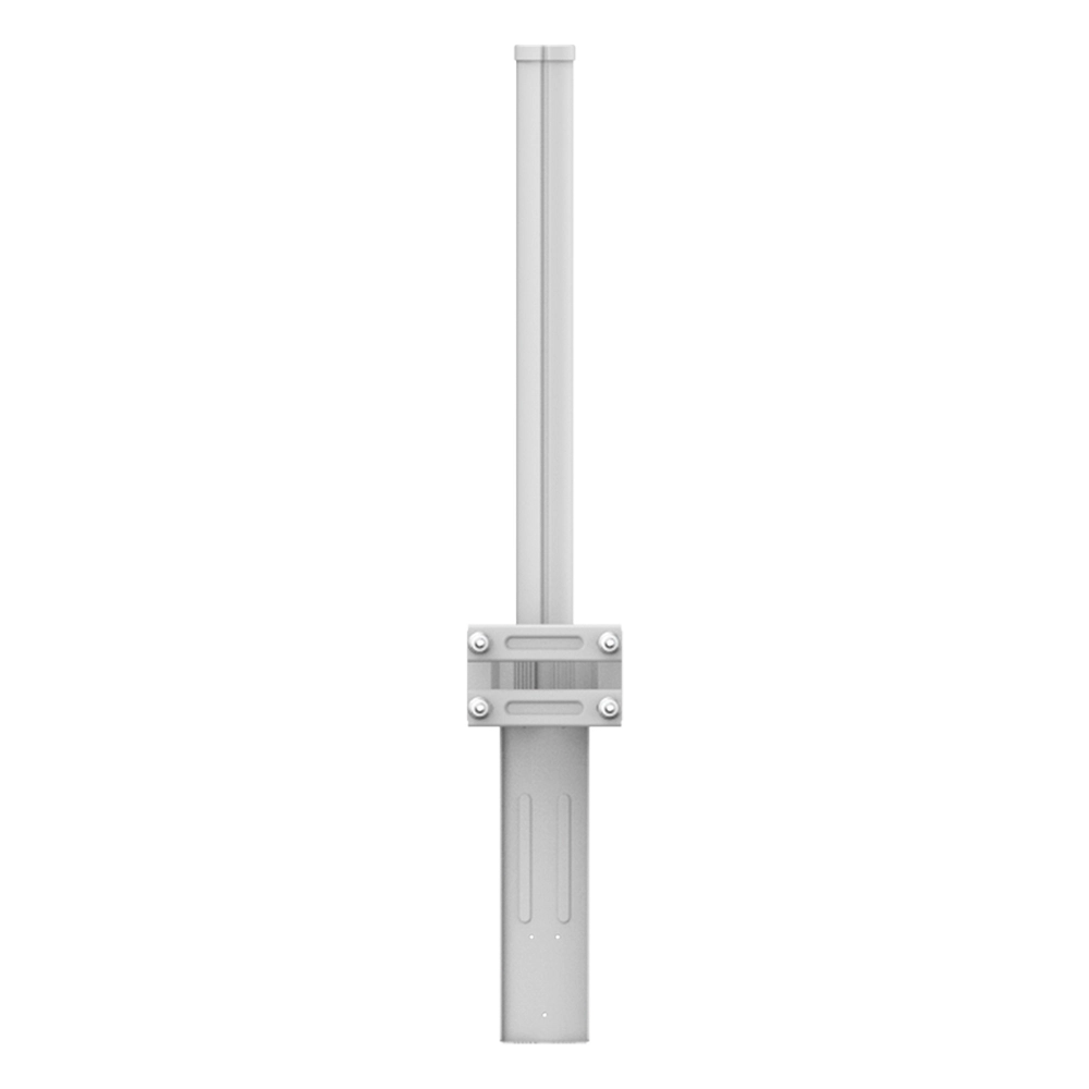 Antena Omnidireccional de 360° AirMetro con 13 dBi en Banda 5Ghz (5150-5850 Mhz) Slant 90° Compatibilidad Multi-Marca para enlaces Multipunto, Conectores SMA Hembra Inverso. - Imagen 2