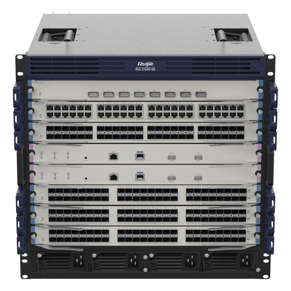RG-CS88-08 SWITCH CORE L3 CHASSIS P/ 6 TARJETAS Y 2 SUPERVISORES - Imagen 3
