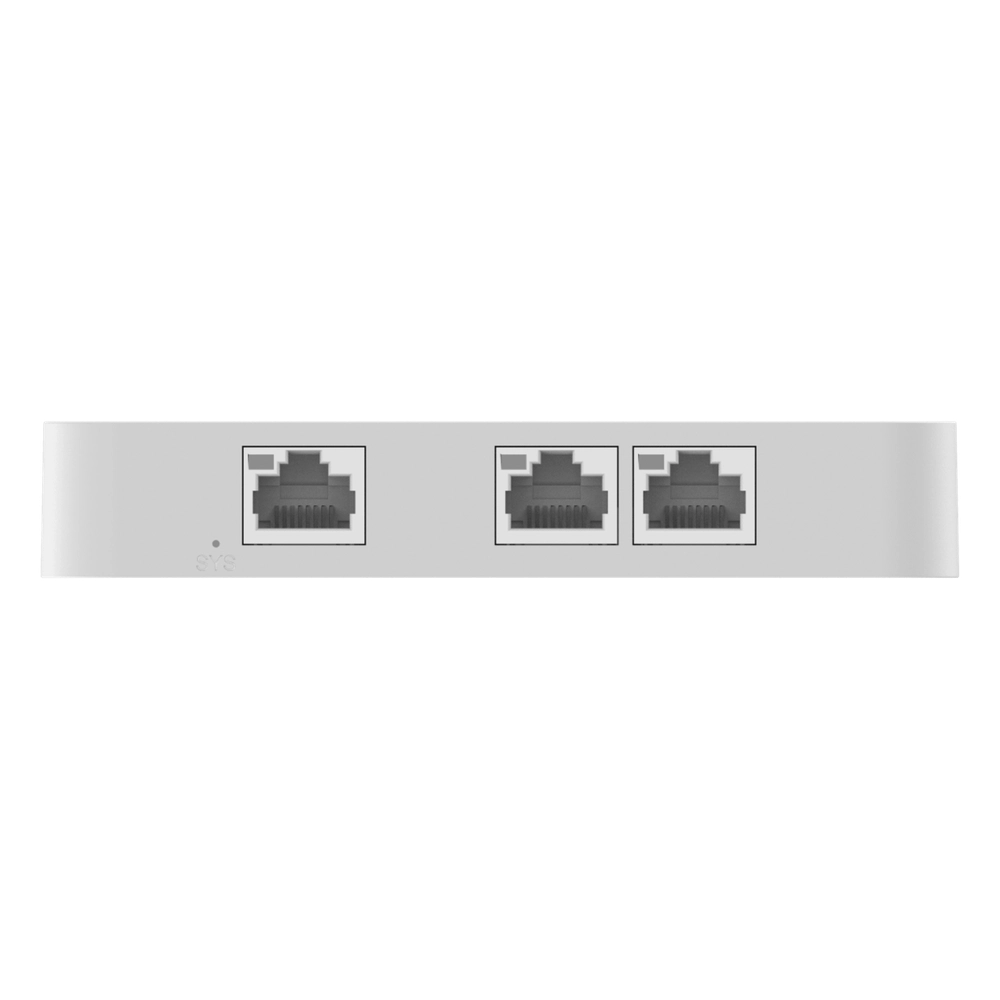 Switch No Administrable PoE-In 3 Puertos / 2 Puertos PoE+ 10/100BASE-T / 1 Puerto PoE-In 10/100BASE-T / Presupuesto PoE 30 W / Switching 0.6 Gbps / Protección 4 kV / Plug and Play / Montaje Pared/Escritorio - Imagen 3