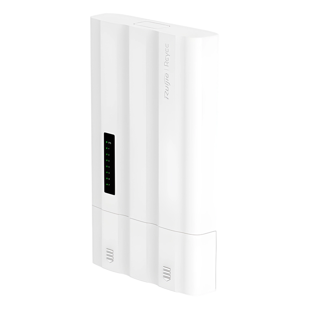Switch PoE para Exteriores / 7 Puertos Gigabit / 5 RJ45 + 2 SFP / PoE+ 60W / ERPS / IP65 / -30°C a 65°C / Gestión Cloud / Capa 2 / Fanless