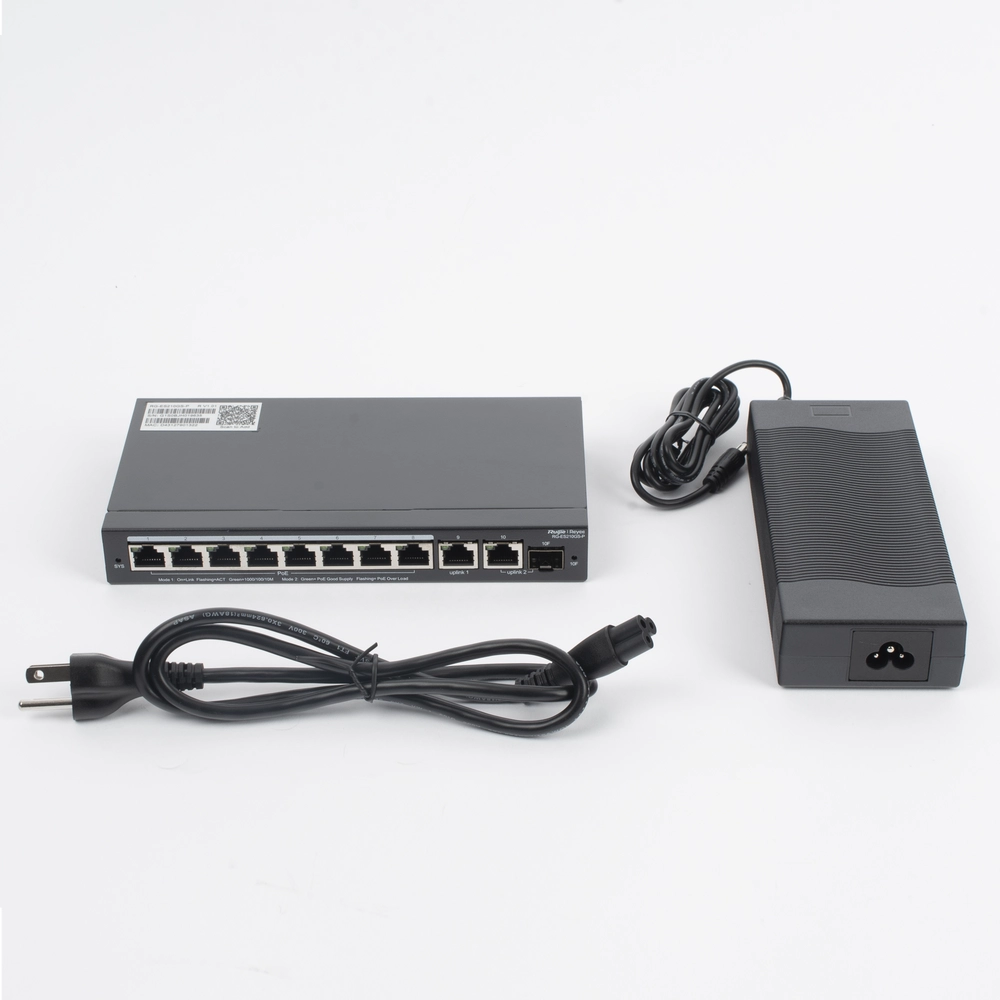 Switch Administrable con 8 puertos Gigabit PoE, 2 Uplinks Gigabit (1 SFP), gestión gratuita desde la nube - Imagen 7
