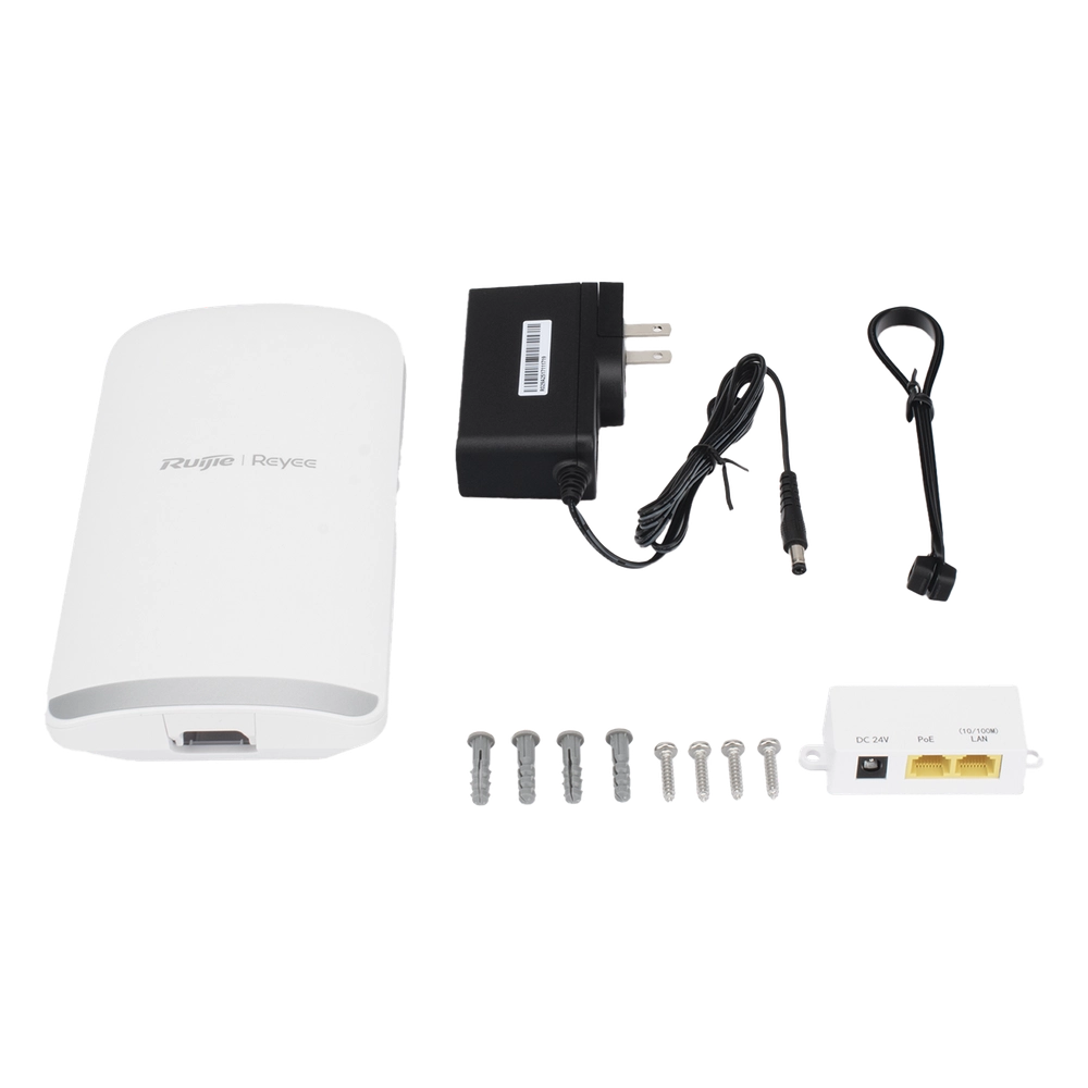 CPE Puente Inalámbrico Punto a Punto / Wi-Fi 5 802.11ac Wave2 867 Mbps / Antena 13 dBi MIMO 2x2 / 2 Puertos PoE Out 802.3AF / Enlace 3 km (1.86 mi) / IP55 Exterior / Ruijie Reyee - Imagen 6