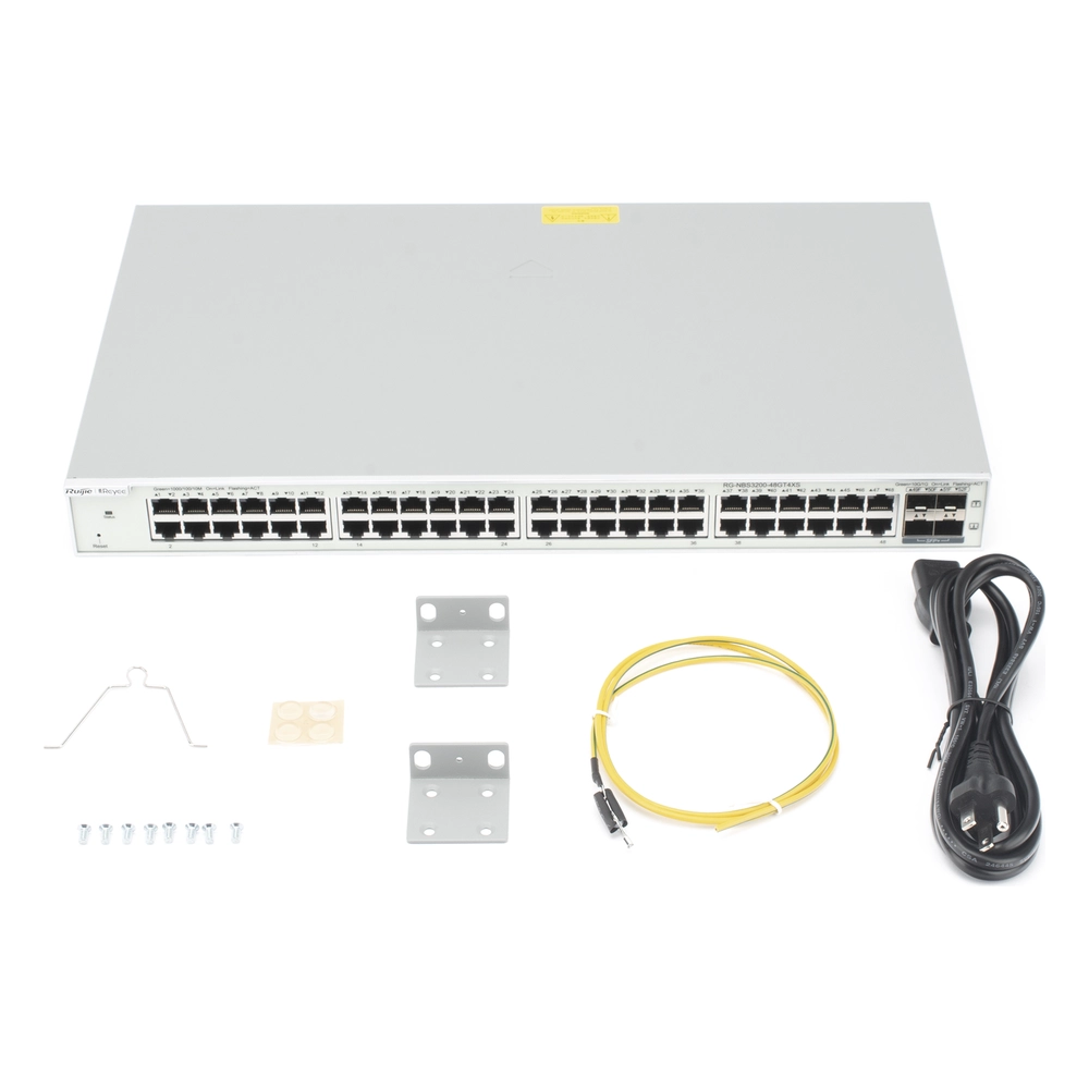 Switch Administrable Capa 2+ Plus, con 48 puertos Gigabit + 4 SFP+ para fibra 10Gb, gestión gratuita desde la nube - Imagen 3