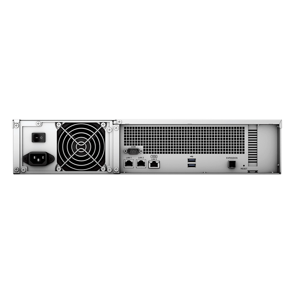 Servidor de Almacenamiento RackStation RS2423+ | 12 Bahías | 2U | Hasta 216 TB | Rendimiento 3,500/1,700 MB/s | Expansión a 432 TB | 10GbE | Fuentes de Alimentación Duales | Alta Disponibilidad. - Imagen 7