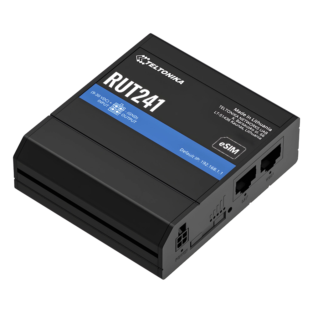 Industrial Cellular Router,Soporta eSIM/ 2 puertos ethernet 10/100Mbps /WiFi 802.11b/g/n /WAN Failover