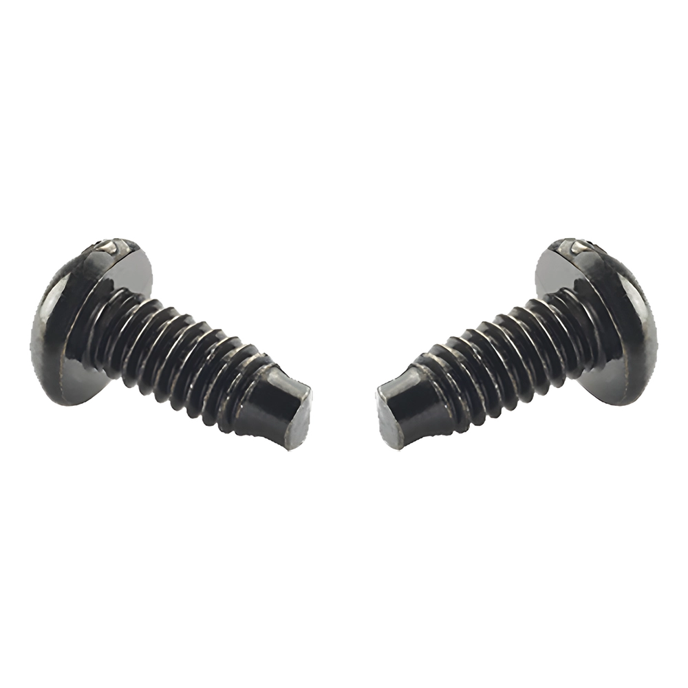 Tornillo #12-24, 13 mm de largo, para uso con Racks de 2 o 4 postes Panduit, de Acero, Bolsa de 100pz
