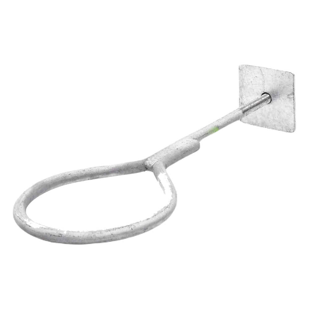 Ancla con Aro, largo: 40 cm. de 1/2" de espesor para Losa o Pared. Galvanizado por Inmersión. - Imagen 3