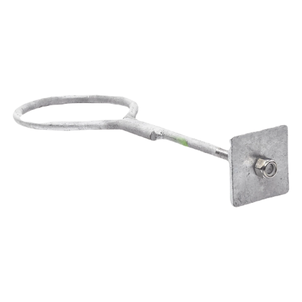 Ancla con Aro, largo: 40 cm. de 1/2" de espesor para Losa o Pared. Galvanizado por Inmersión. - Imagen 4