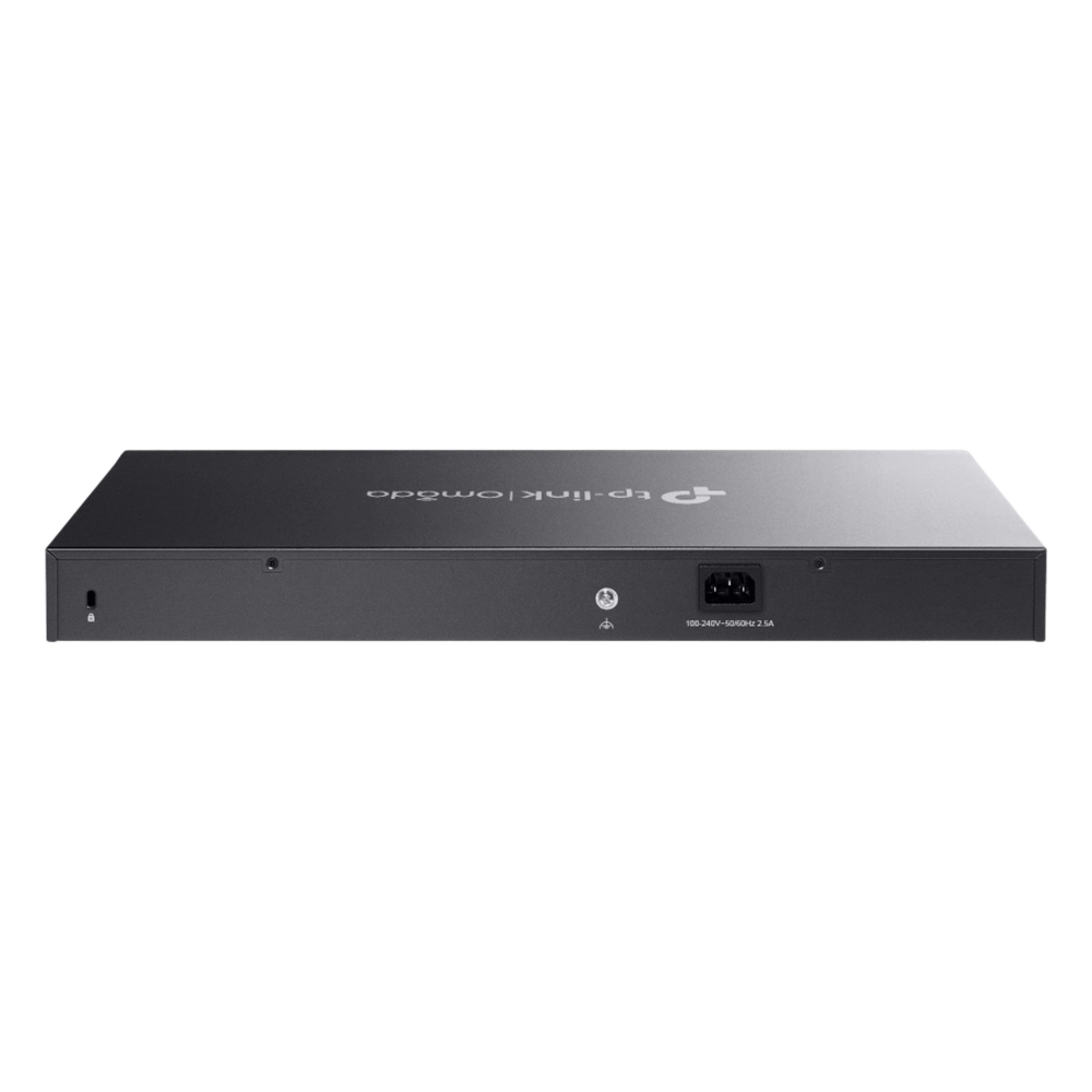 Switch Smart Omada 18 Puertos Gigabit / 16 Puertos PoE+ 802.3af/at / 2 Ranuras SFP Gigabit / Presupuesto PoE 150 W / Switching 36 Gbps / Enrutamiento Estático L2+ / Gestión Cloud SDN / Fanless / Montable en Rack - Imagen 2