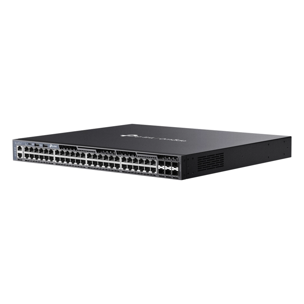 Switch Omada L3 SDN Administrable / 48 puertos Gigabit y 6 puertos SFP+ / Funciones RIP, VRRP, Servidor DHCP / Administración centralizada OMADA / Fuente Redundante - Imagen 3