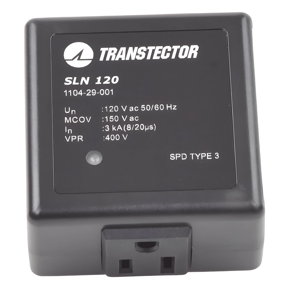 Protector Sobretensión 120 VAC / SASD / Clavija 5-15R / 5 kA / Plug-in / UL 1449 - Imagen 3