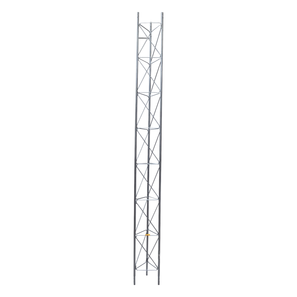 Tramo de Torre Arriostrada de 3m x 35cm, Galvanizado por Electrólisis, Hasta 45 m de Elevación. Zonas Secas.
