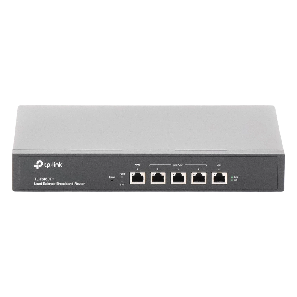 Router Balanceador de Carga Multi-Wan, 1 puerto LAN 10/100 Mbps, 1 puerto WAN 10/100 Mbps, 3 puertos Auto configurables LAN/WAN, Sesiones Concurrentes 30,000 para Negocios Pequeños y Medianos - Imagen 5